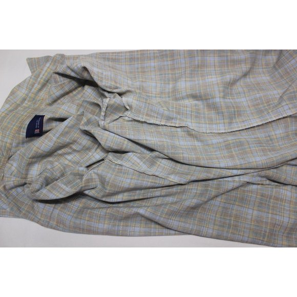 Panhandle Slim men's permanent press plaid Western cowboy pearl snap shirt XXL - Picture 6 of 13